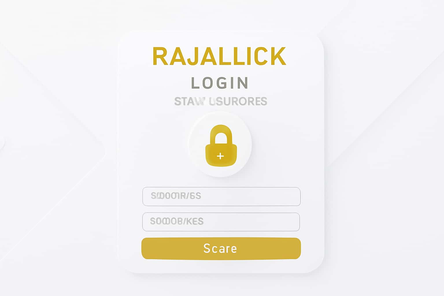 Rajaluck Login - Secure Access Interface