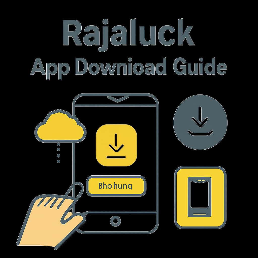 An educational diagram related to the Rajaluck App Download Guide
