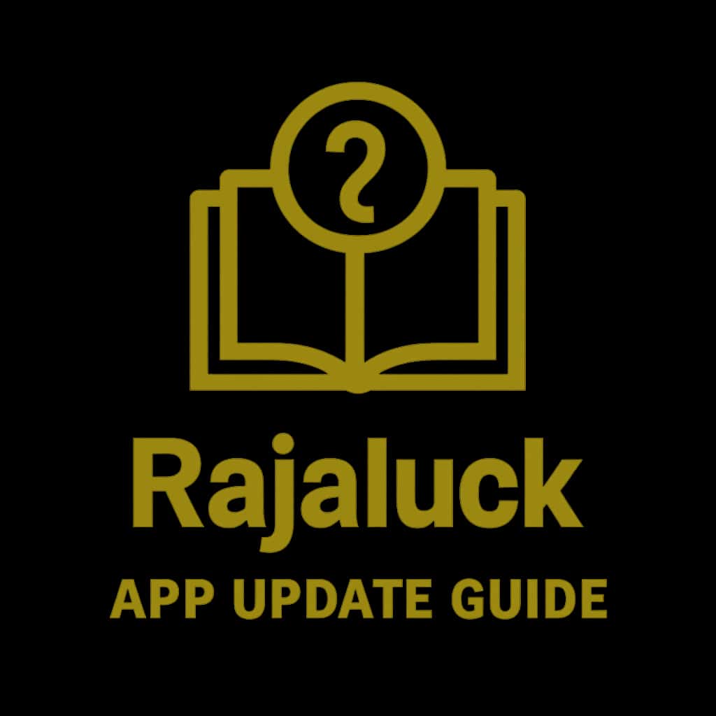 An icon representing Rajaluck App Update Guide.