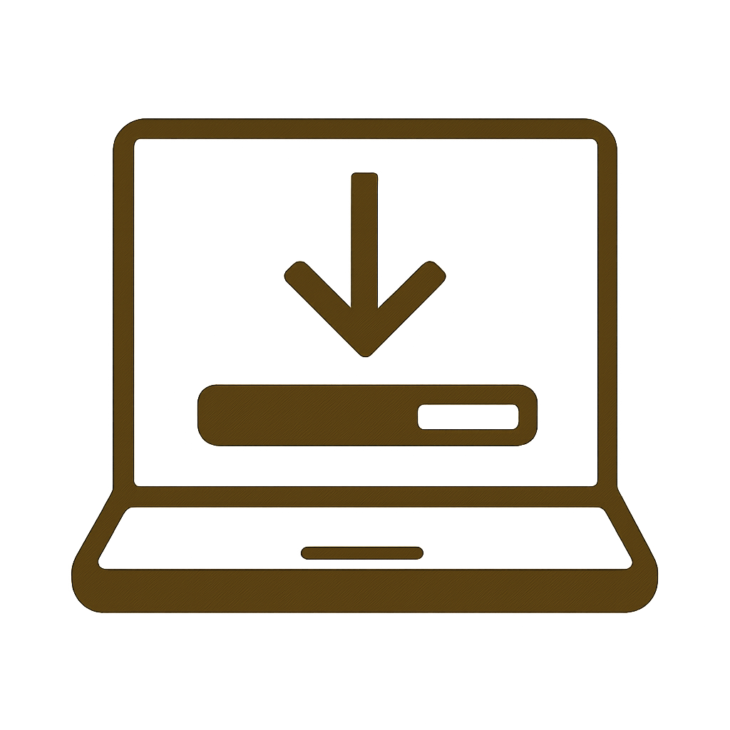 Diagram illustrating steps to install Rajaluck on iOS.