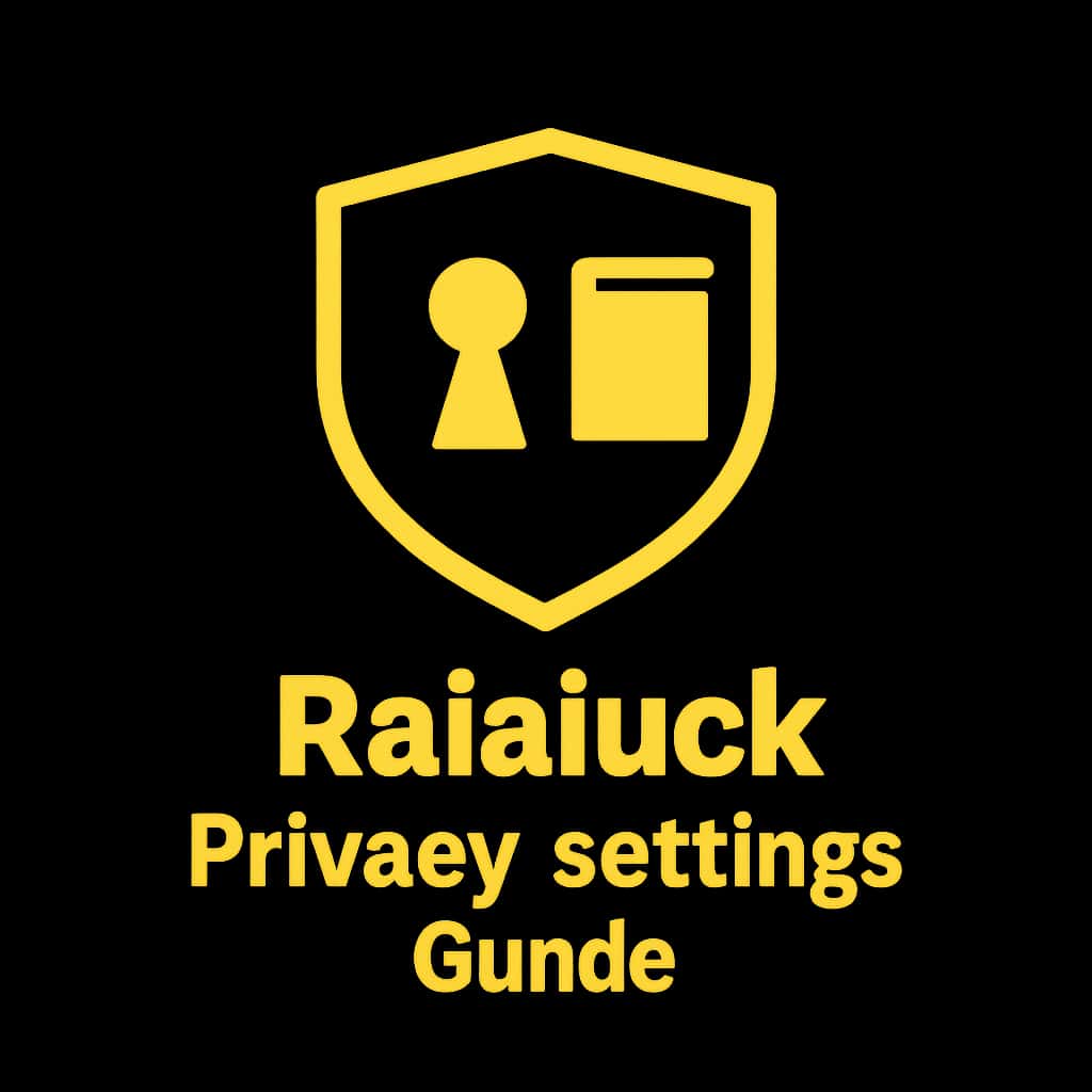 Icon representing Rajaluck Privacy Settings.