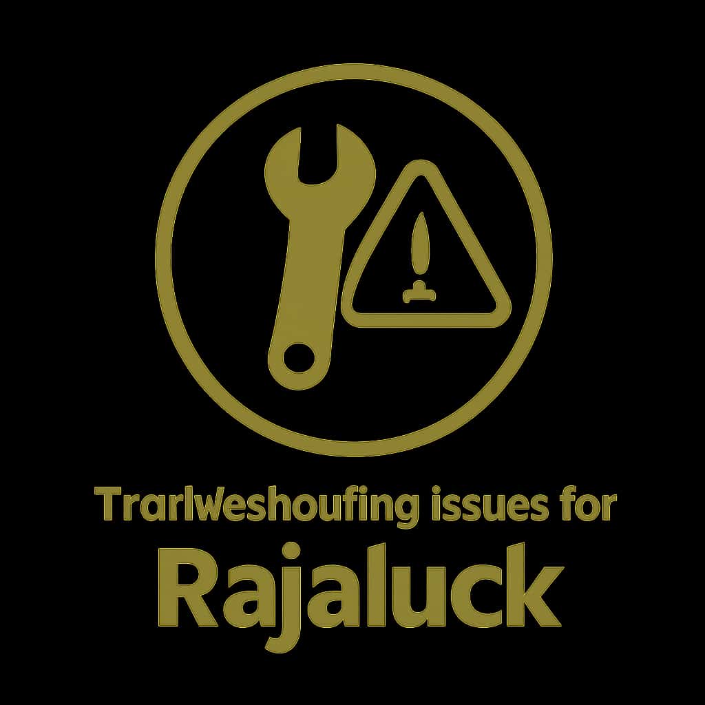 A simple badge representing support for the Rajaluck app.